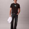 Camiseta clásica con gráfico de doble Monogram Camiseta clásica con gráfico de doble Monogram