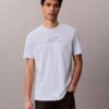 Camiseta clásica con gráfico de la línea Monogram