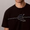 Camiseta clásica con gráfico de la línea Monogram