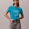 Camiseta clásica con gráfico de logotipo brillante Camiseta clásica con gráfico de logotipo brillante