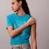 Camiseta clásica con gráfico de logotipo brillante Camiseta clásica con gráfico de logotipo brillante