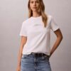 Camiseta clásica con gráfico de logotipo en capas Camiseta clásica con gráfico de logotipo en capas