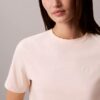 Camiseta clásica con gráfico de logotipo en fieltro Camiseta clásica con gráfico de logotipo en fieltro