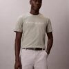 Camiseta clásica con gráfico de logotipo en lámina Camiseta clásica con gráfico de logotipo en lámina