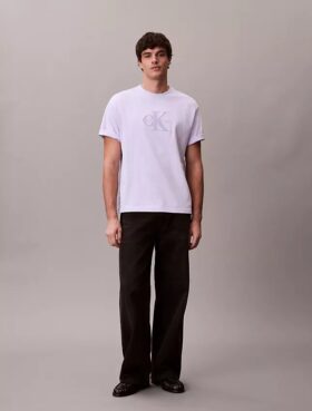 Camiseta clásica con gráfico del contorno del Monólogo