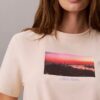 Camiseta clásica con gráfico del logotipo City Sunset Camiseta clásica con gráfico del logotipo City Sunset