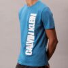 Camiseta clásica con gráfico del logotipo vertical Camiseta clásica con gráfico del logotipo vertical