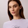 Camiseta clásica con logotipo Calvin Script