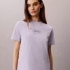 Camiseta clásica con logotipo Calvin Script