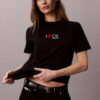 Camiseta clásica con logotipo de corazón