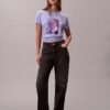 Camiseta clásica con logotipo floral Camiseta clásica con logotipo floral