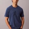 Camiseta clásica con Monogram en relieve