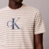 Camiseta clásica con rayas gráficas Monólogo Camiseta clásica con rayas gráficas Monólogo