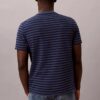 Camiseta clásica con rayas gráficas Monólogo Camiseta clásica con rayas gráficas Monólogo