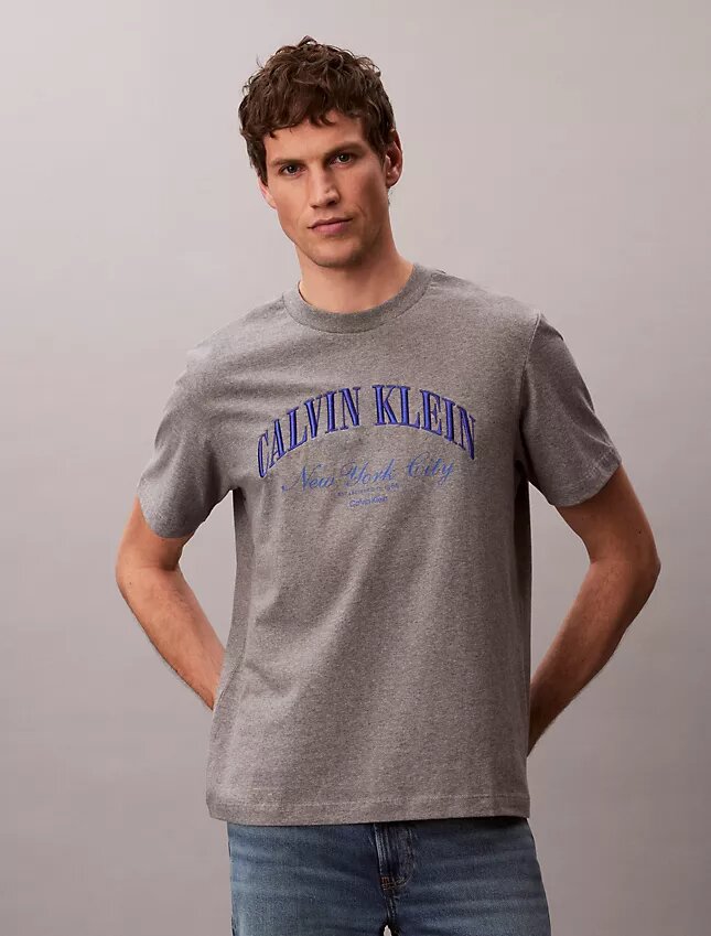 Camiseta clásica Heritage de felpa de corte holgado Camiseta clásica Heritage de felpa de corte holgado