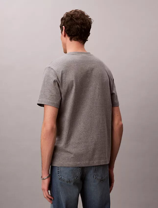 Camiseta clásica Heritage de felpa de corte holgado Camiseta clásica Heritage de felpa de corte holgado