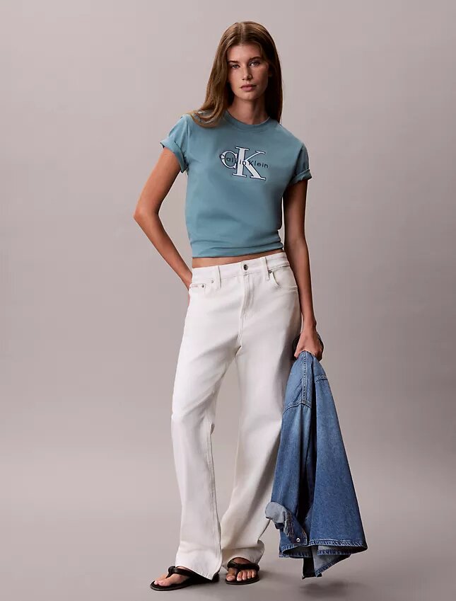 Camiseta clásica Monólogo en dos tonos Camiseta clásica Monólogo en dos tonos
