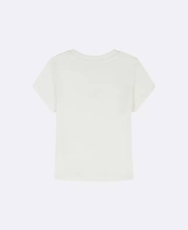 Camiseta clásica Monologo tejida para niñas Camiseta clásica Monologo tejida para niñas