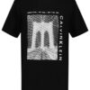 Camiseta clásica para niños con gráfico del logotipo de Bridge Camiseta clásica para niños con gráfico del logotipo de Bridge