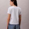 Camiseta con cuello en V y Monogram