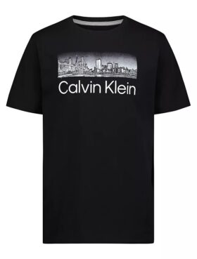 Camiseta con estampado del skyline de Nueva York para niños