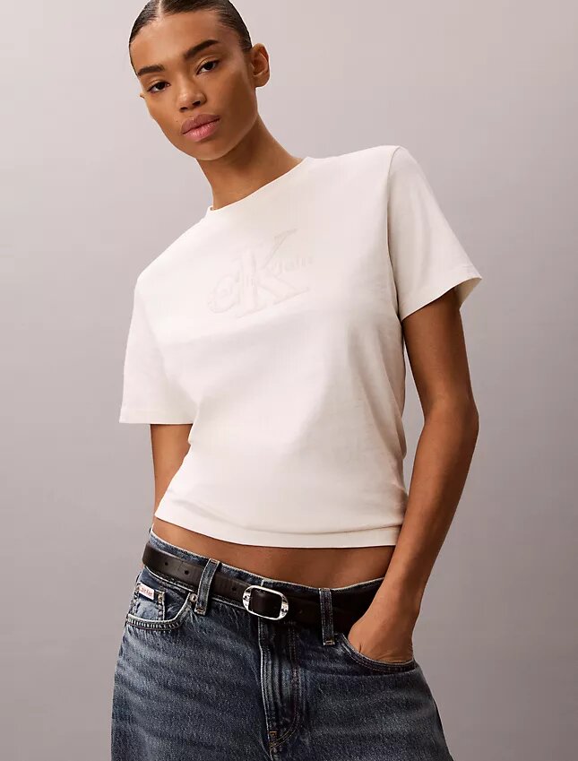Camiseta con estampado «Monólogo» de felpa para bebé Camiseta con estampado «Monólogo» de felpa para bebé