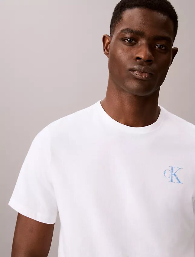 Camiseta con gráfico Monólogo de pinceladas Camiseta con gráfico Monólogo de pinceladas