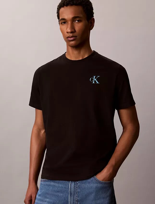Camiseta con gráfico Monólogo de pinceladas Camiseta con gráfico Monólogo de pinceladas