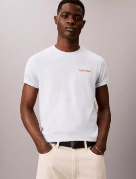 Camiseta con logo gráfico Calvin Klein Diner