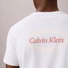 Camiseta con logo gráfico Calvin Klein Diner Camiseta con logo gráfico Calvin Klein Diner