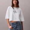 Camiseta corta de corte recto Monólogo