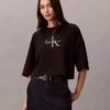 Camiseta corta de corte recto Monólogo