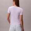 Camiseta de algodón con ribete Camiseta de algodón con ribete