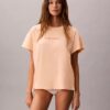 Camiseta de algodón Cotton Stretch con logo para estar por casa
