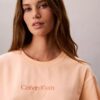 Camiseta de algodón Cotton Stretch con logo para estar por casa