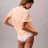 Camiseta de algodón Cotton Stretch con logo para estar por casa