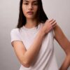 Camiseta de bebé elástica de Modal con tejido de punto drop needle