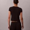 Camiseta de bebé elástica de Modal con tejido de punto drop needle