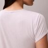 Camiseta de bebé elástica de Modal con tejido de punto drop needle