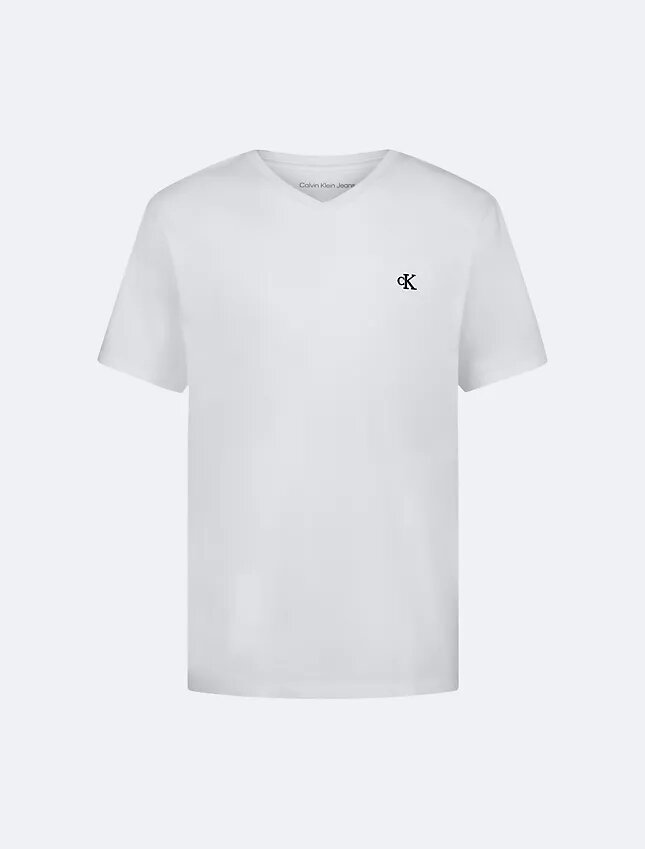 Camiseta de cuello en V con Monogram para niños Camiseta de cuello en V con Monogram para niños