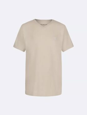 Camiseta de cuello en V con Monogram para niños