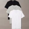 Camiseta de cuello en V de corte clásico, paquete de 3, Cotton Classics Camiseta de cuello en V de corte clásico, paquete de 3, Cotton Classics