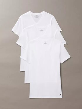 Camiseta de cuello en V de corte clásico, paquete de 3, Cotton Classics Camiseta de cuello en V de corte clásico, paquete de 3, Cotton Classics