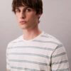 Camiseta de cuello redondo a rayas Liquid Touch Camiseta de cuello redondo a rayas Liquid Touch