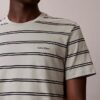 Camiseta de cuello redondo a rayas Liquid Touch Camiseta de cuello redondo a rayas Liquid Touch
