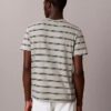 Camiseta de cuello redondo a rayas Liquid Touch Camiseta de cuello redondo a rayas Liquid Touch