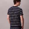 Camiseta de cuello redondo a rayas Liquid Touch Camiseta de cuello redondo a rayas Liquid Touch