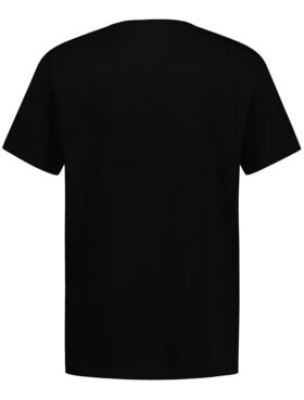 Camiseta de cuello redondo con bloque de logotipo Ck para niños