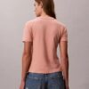 Camiseta de cuello redondo con bloque de logotipo Monogram