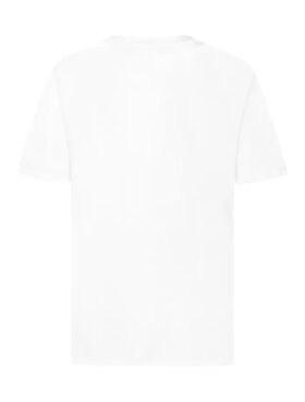 Camiseta de cuello redondo con el logotipo de CK en mayúsculas para niños